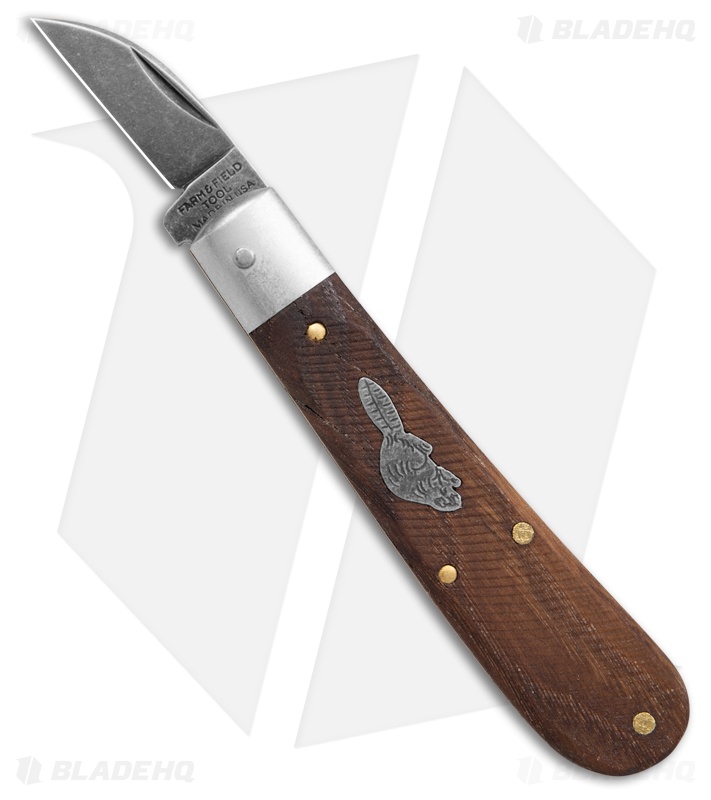 GEC Tidioute Cutlery Wood Chipper Pocket Knife Chestnut Wood (1.50" SW)
