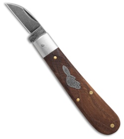 GEC Tidioute Cutlery Wood Chipper Pocket Knife Chestnut Wood (1.50" SW)