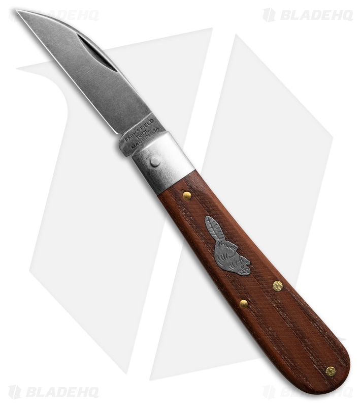 GEC Tidioute Cutlery Wood Chipper Pocket Knife Chestnut Wood (2.25" SW)
