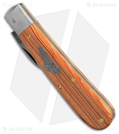 GEC Tidioute Cutlery Wood Chipper Pocket Knife Heart Pine Wood (1.50" SW)