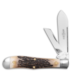 GEC Northfield UN-X-LD Eureka Jack Pocket Knife Sambr Stag (2.75" Mirror) 922225