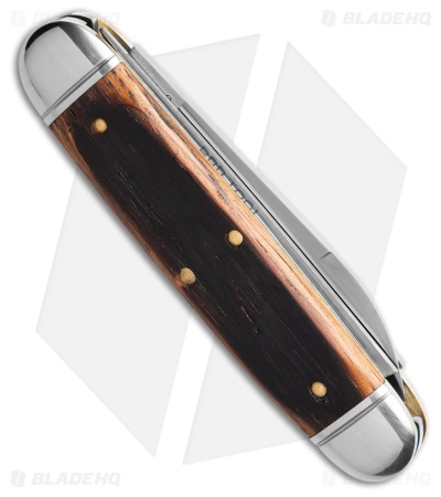 GEC Tidioute Cutlery Beer & Sausage 3.75" Knife Charred Whiskey Barrel Oak