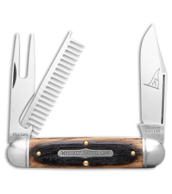 GEC Tidioute Fairway & Clubhouse Knife Charred Whiskey Barrel Oak (2.75")