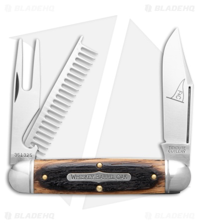GEC Tidioute Fairway & Clubhouse Knife Charred Whiskey Barrel Oak (2.75")