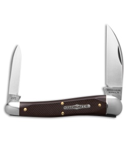 GEC Tidoute Cutlery #38 Campfire Whittler Knife Rosedale Richlite (2.4" Satin)