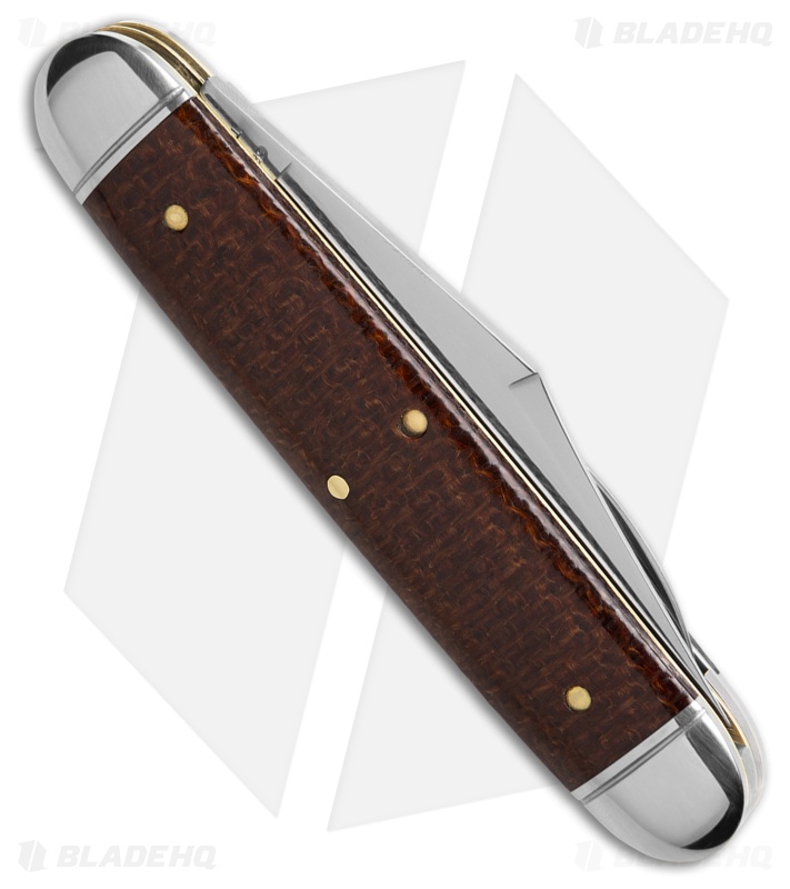 GEC Northfield UN-X-LD Jumbo Stockpen Jack Burlap Micarta