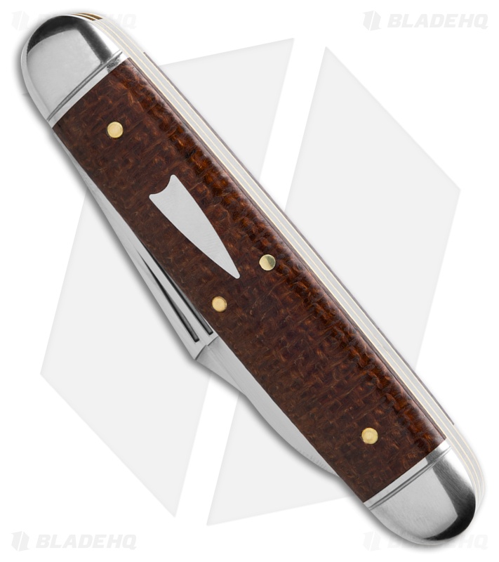 GEC Northfield UN-X-LD Jumbo Stockpen Jack Burlap Micarta