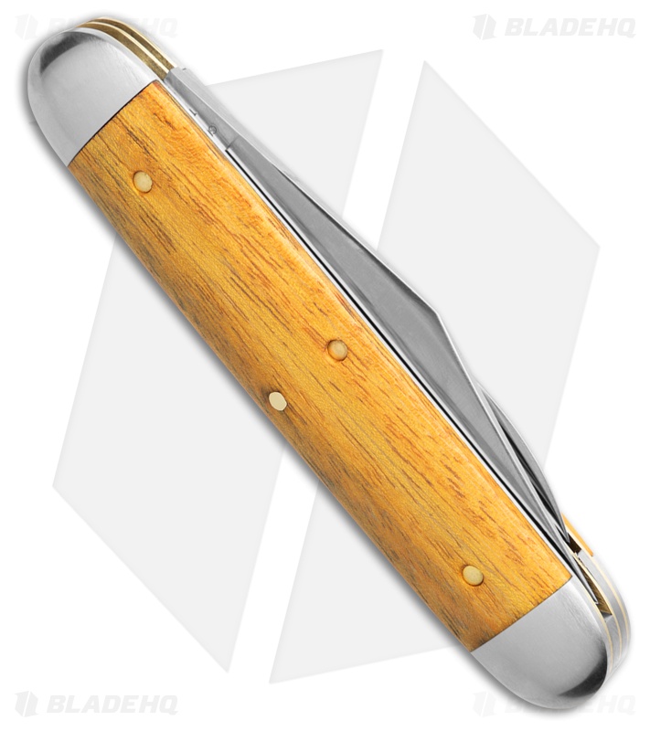 GEC Tidioute Cutlery Jumbo Stockpen Jack Orange Osage (3" Satin)