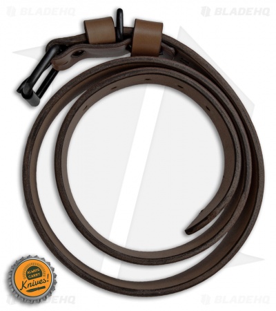 Greg Stevens Design Standard Leather Belt - 1.5" Width / Brown