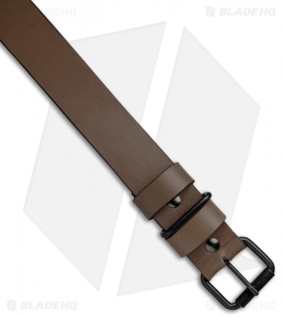 Greg Stevens Design Standard Leather Belt - 1.5" Width / Brown