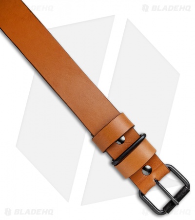 Greg Stevens Design Standard Leather Belt - 1.5" Width / Tan