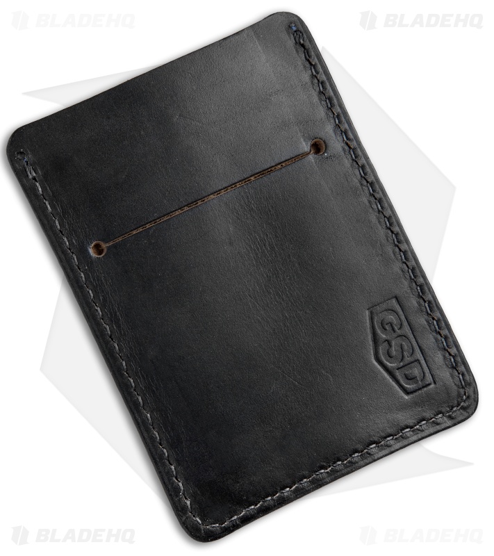Greg Stevens Design Slim(mer) Wallet Black/Blue Leather