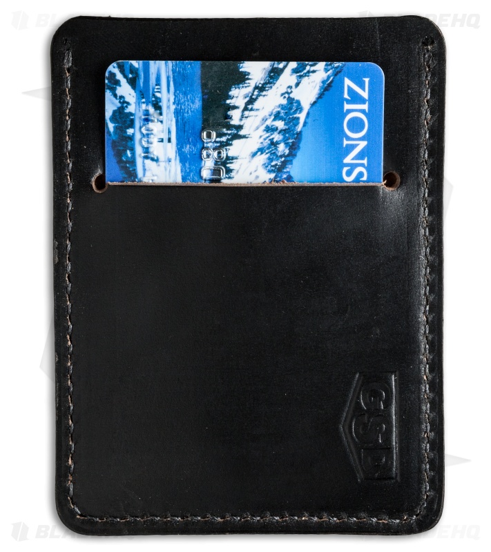 Greg Stevens Design Wooly Slim(mer) V2 Wallet Black Leather