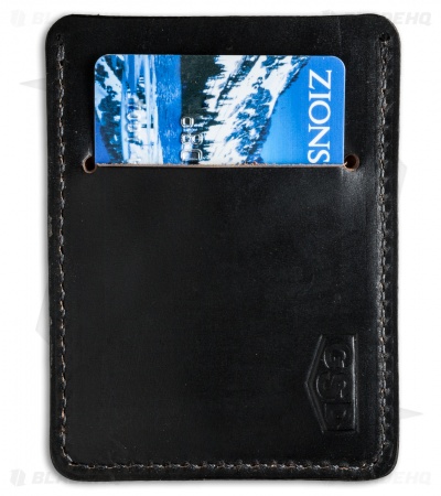 Greg Stevens Design Wooly Slim(mer) V2 Wallet Black Leather