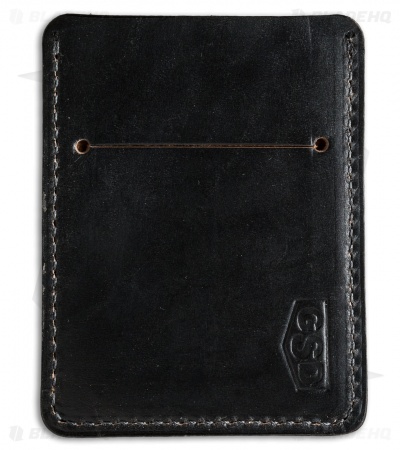 Greg Stevens Design Wooly Slim(mer) V2 Wallet Black Leather