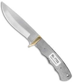 Tallen Drop Point Blade Blank (4.75" Satin) BL-7702