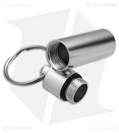 Tallen Machined Aluminum Waterproof Storage Capsule w/ Key Ring