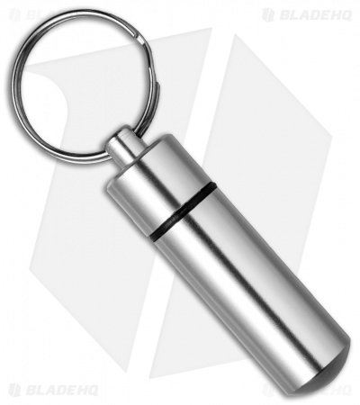 Tallen Machined Aluminum Waterproof Storage Capsule w/ Key Ring