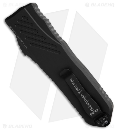 Guardian Tactical RECON-035 G2 D/E OTF Knife Black Al (3.3" Black MagnaCut)
