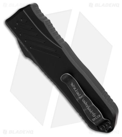 Guardian Tactical RECON-035 G2 D/E OTF Knife Black Al (3.3" Dark SW MagnaCut)