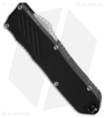 Guardian Tactical RECON-035 G2 D/E OTF Knife Black Al (3.3" Two-Tone MagnaCut)