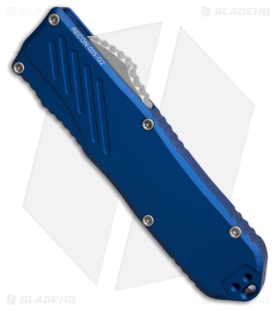 Guardian Tactical RECON-035 G2 D/E OTF Knife Blue Al (3.3" SW Serr MagnaCut)