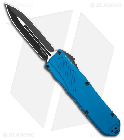 Guardian Tactical RECON-035 G2 D/E OTF Knife Blue Al (3.3" Two-Tone MagnaCut)