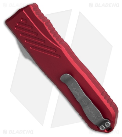 Guardian Tactical RECON-035 G2 D/E OTF Knife Red Al (3.3" SW Serr MagnaCut)
