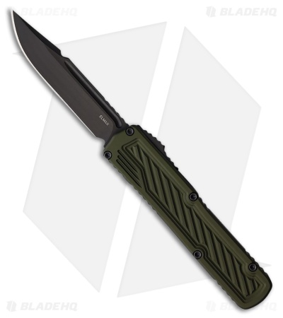 Guardian Tactical Scout S/E OTF Automatic Knife OD Green Al (3.5" Black)