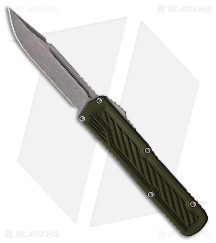 Guardian Tactical Scout S/E OTF Automatic Knife OD Green Al (3.5" SW)