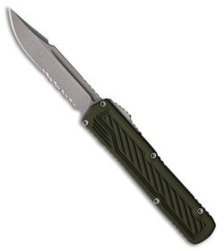 Guardian Tactical Scout S/E OTF Automatic Knife OD Green Al (3.5" SW Serr)