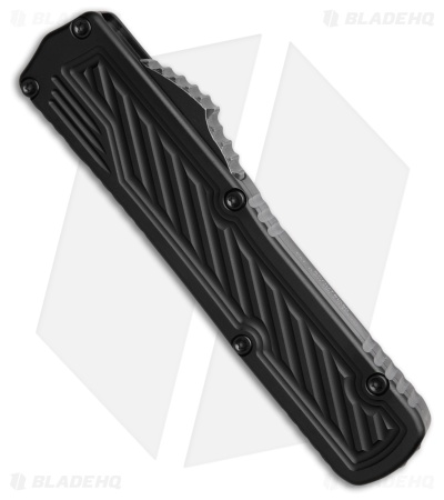 Guardian Tactical Scout D/E OTF Knife Black Aluminum (3.5" Dark SW Elmax)
