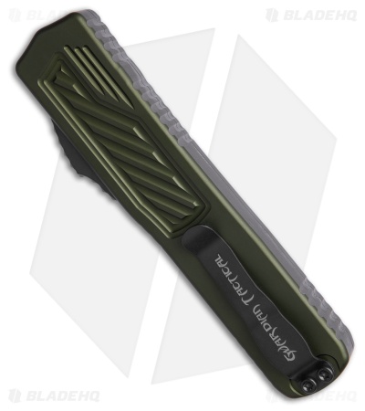 Guardian Tactical Scout D/E OTF Knife OD Green Aluminum (3.5" Two-Tone Elmax)