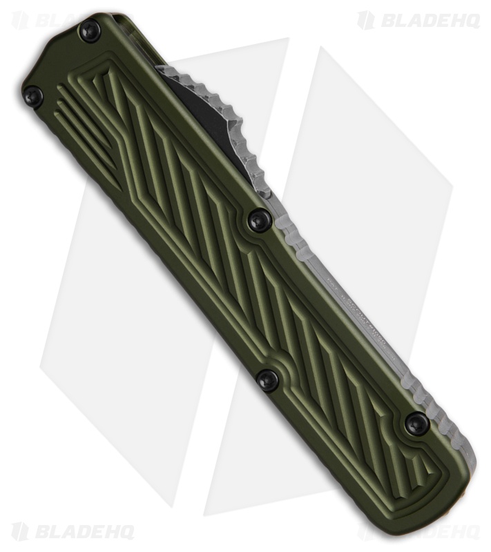 Guardian Tactical Scout D/E OTF Knife OD Green Al (3.5" Dark SW Serr Elmax)