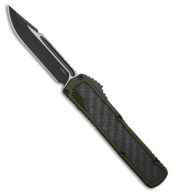 Guardian Tactical Scout S/E OTF Knife OD Green Al + CF (3.5" Two-Tone Elmax)