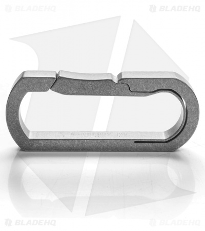 Handgrey Bauhaus K11 Titanium Unibody Carabiner - Stonewash