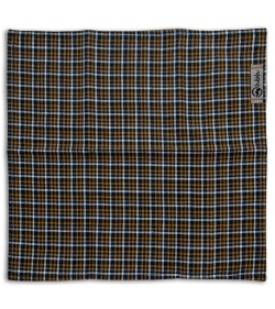 Hanks by Hank 10" x 10" Handkerchief - Mustard Plaid