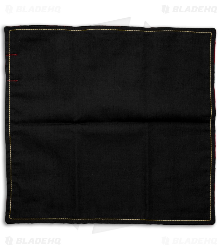 Hanks by Hank 10" x 10" Handkerchief - Red Buffalo Check