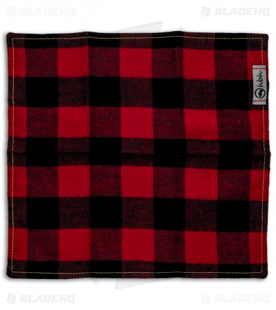 Hanks by Hank 10" x 10" Handkerchief - Red Buffalo Check
