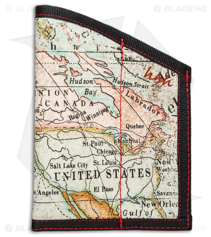 Hanks by Hank Large Caddy Pocket Organizer (Map)