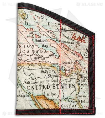 Hanks by Hank Large Caddy Pocket Organizer (Map)