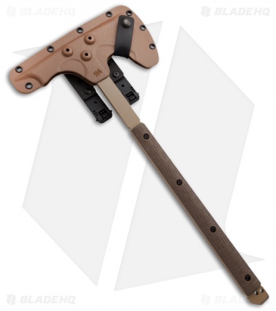 Hardcore Hardware BFT01-G Tactical Tomahawk Axe Desert Tan G10