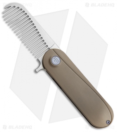HEAdesigns Sabertooth Folding Comb Bronze Titanium (Bead Blast S35VN) 