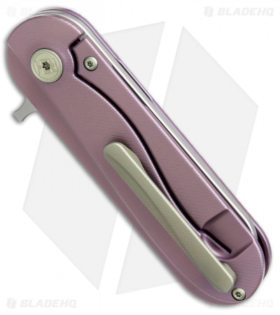HEAdesigns Sabertooth Folding Comb Purple Titanium (Bead Blast S35VN) 