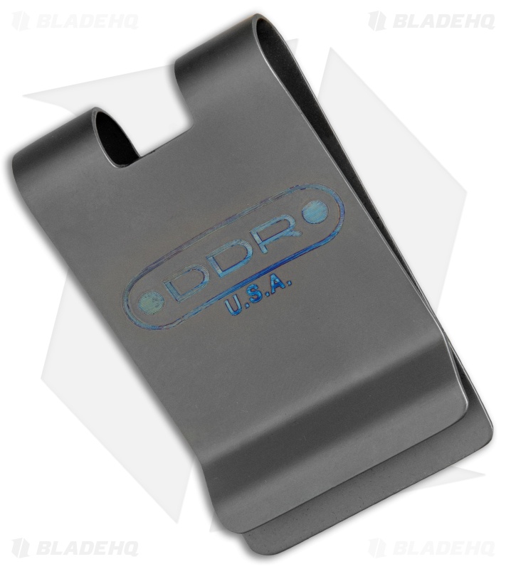 DDR Custom Hell Bent Holsters Combat Wallet / Pen Combo - Blue Anodized