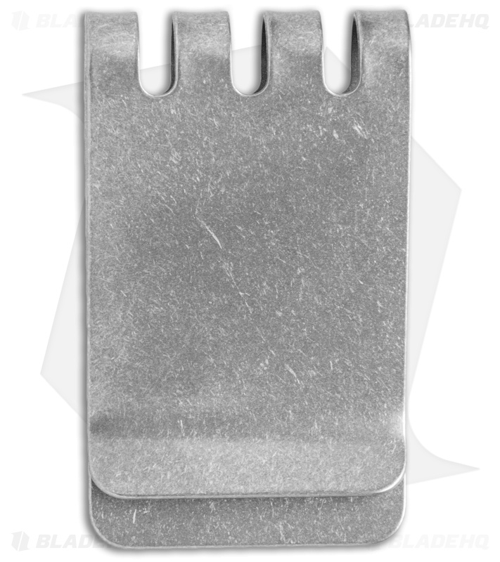 Hell-Bent Holsters Titanium Money Clip (Stonewash)
