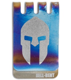 Hell-Bent Holsters Spartan Titanium Money Clip (Anodized)