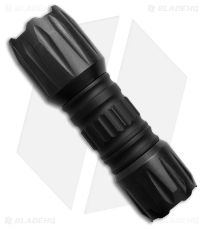 Heretic Knives Hyperion Flashlight DLC Ti/Black Aluminum (1500 Lumens) 