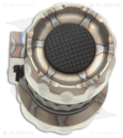 Heretic Knives Hyperion Flashlight Flamed Titanium (1500 Lumens)