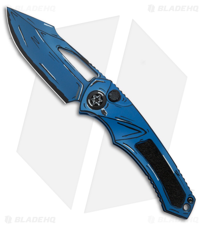 Heretic Knives Pariah Manual Blue Cel-Shade